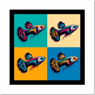 Endler Guppy - Cool Tropical Fish Posters and Art